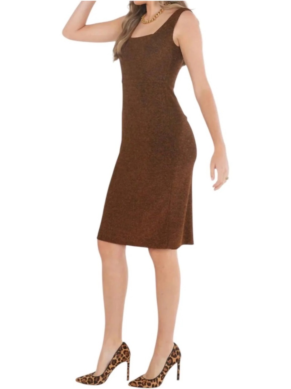 Emily McCarthy Blair dress Black Gold